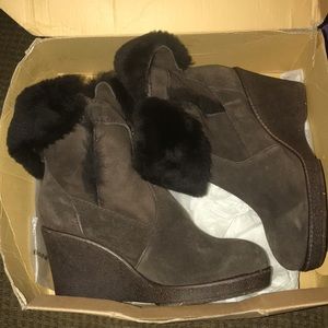 Emu Heighton Lo Ankle Fur boots